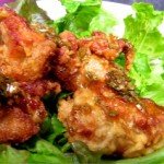 若鳥の唐揚げ 380円