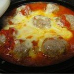 ミートボールトマト蒸し 780円